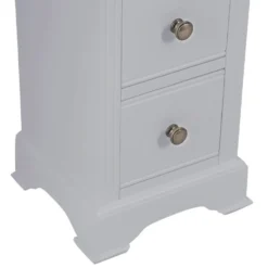 Banbury Grey Painted Small Bedside Table -Furniture Specialty Store bp sbsc g 3