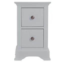 Banbury Grey Painted Small Bedside Table -Furniture Specialty Store bp sbsc g 7