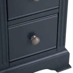Banbury Midnight Grey Painted Small Bedside Table -Furniture Specialty Store bp sbsc mg 6