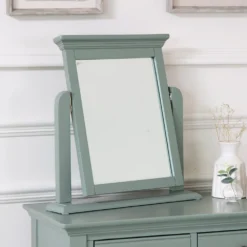 Banbury Sage Green Painted Vanity Mirror