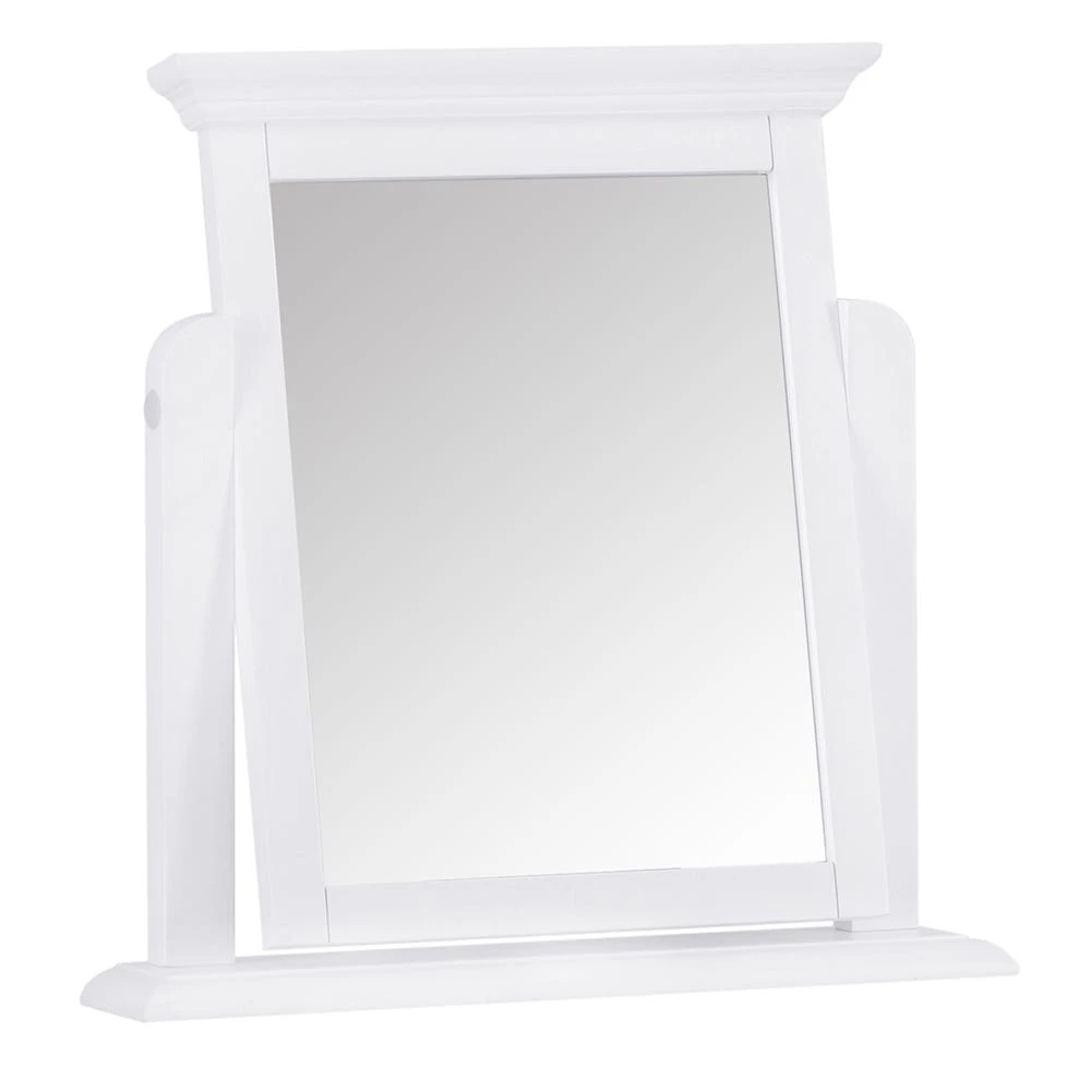 Banbury White Painted Vanity Mirror 2 Banbury White Painted Vanity Mirror - Image 2