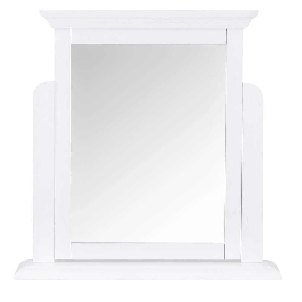 Banbury White Painted Vanity Mirror 6 Banbury White Painted Vanity Mirror - Image 6