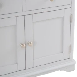 Ashbourne Grey Painted 2 Door Small Sideboard -Furniture Specialty Store bri bf02 11