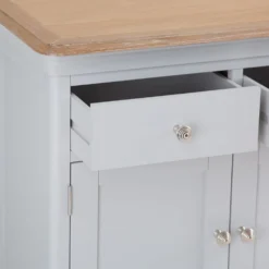 Ashbourne Grey Painted 2 Door Small Sideboard -Furniture Specialty Store bri bf02 5