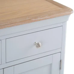 Ashbourne Grey Painted 2 Door Small Sideboard -Furniture Specialty Store bri bf02 8