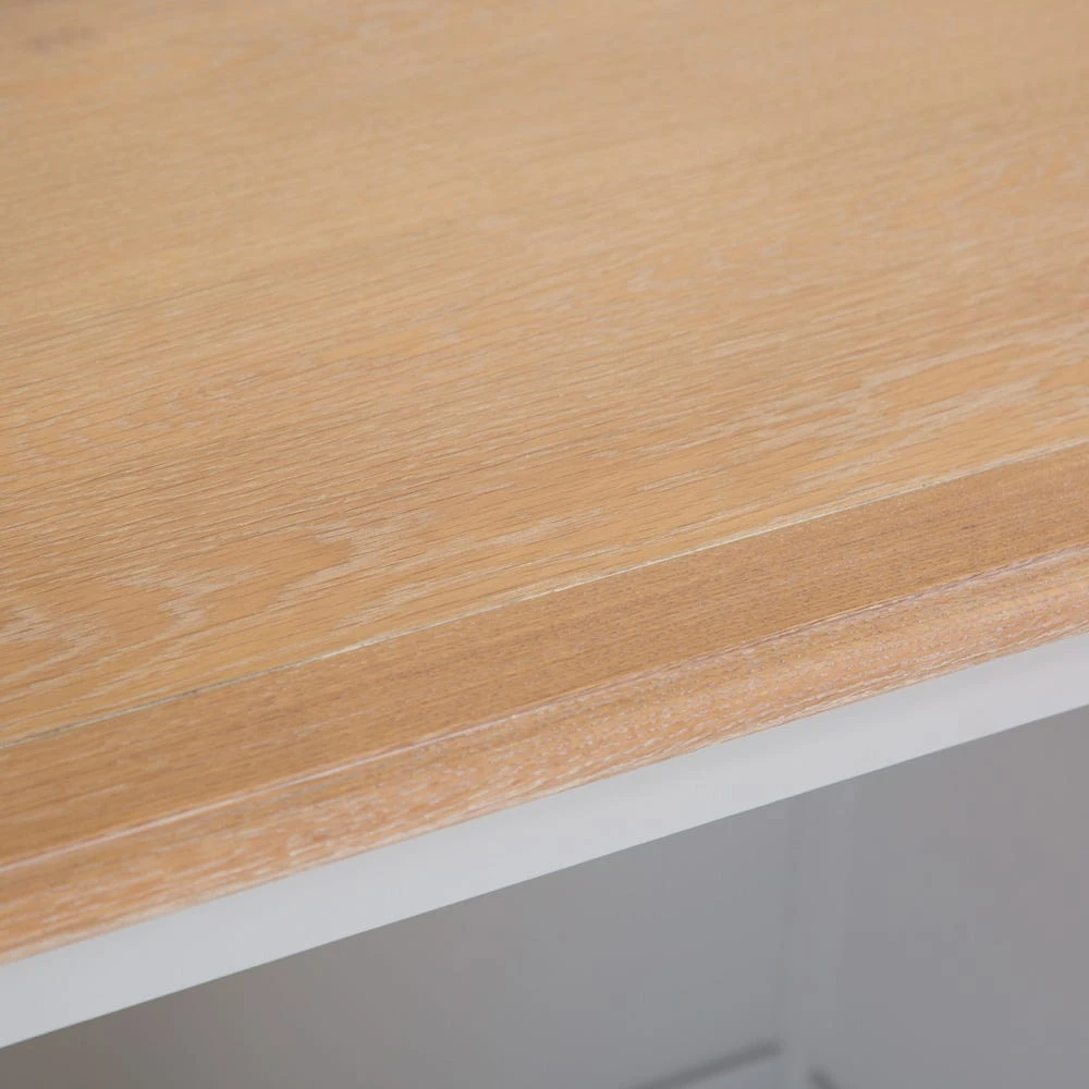 Ashbourne Grey Painted Large Double Pedestal Desk 7 Ashbourne Grey Painted Large Double Pedestal Desk - Image 7