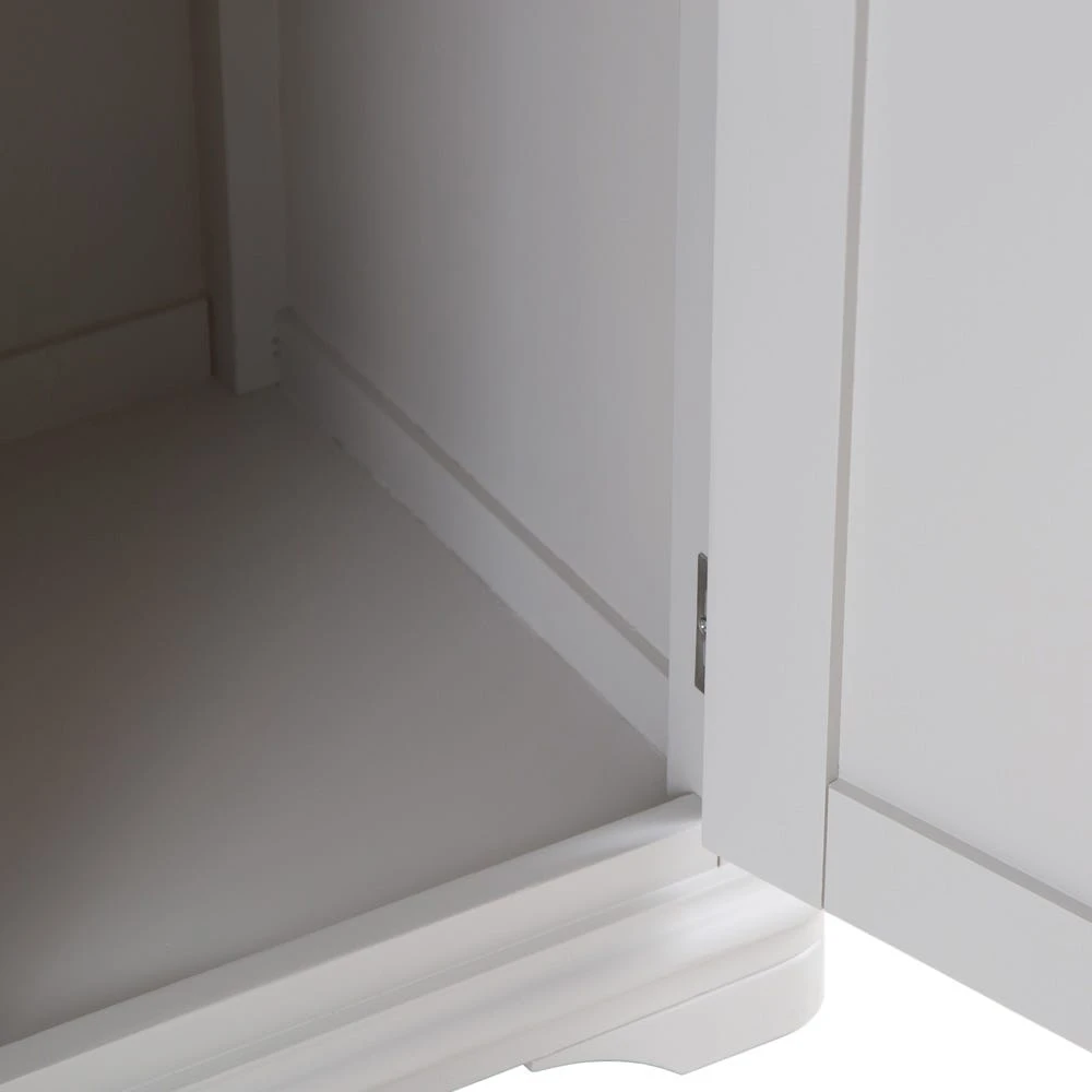 Ashbourne Grey Painted Large Double Pedestal Desk 6 Ashbourne Grey Painted Large Double Pedestal Desk - Image 6