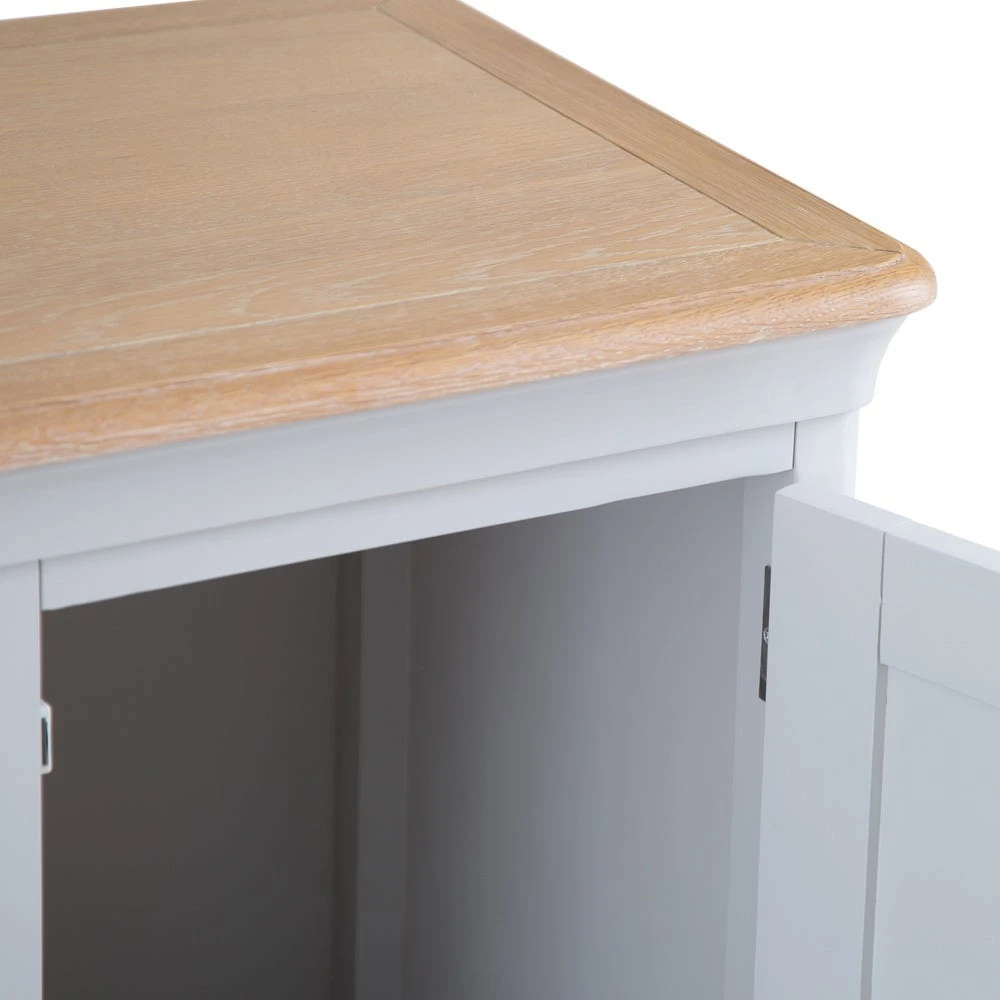 Ashbourne Grey Painted Large Double Pedestal Desk 11 Ashbourne Grey Painted Large Double Pedestal Desk - Image 11