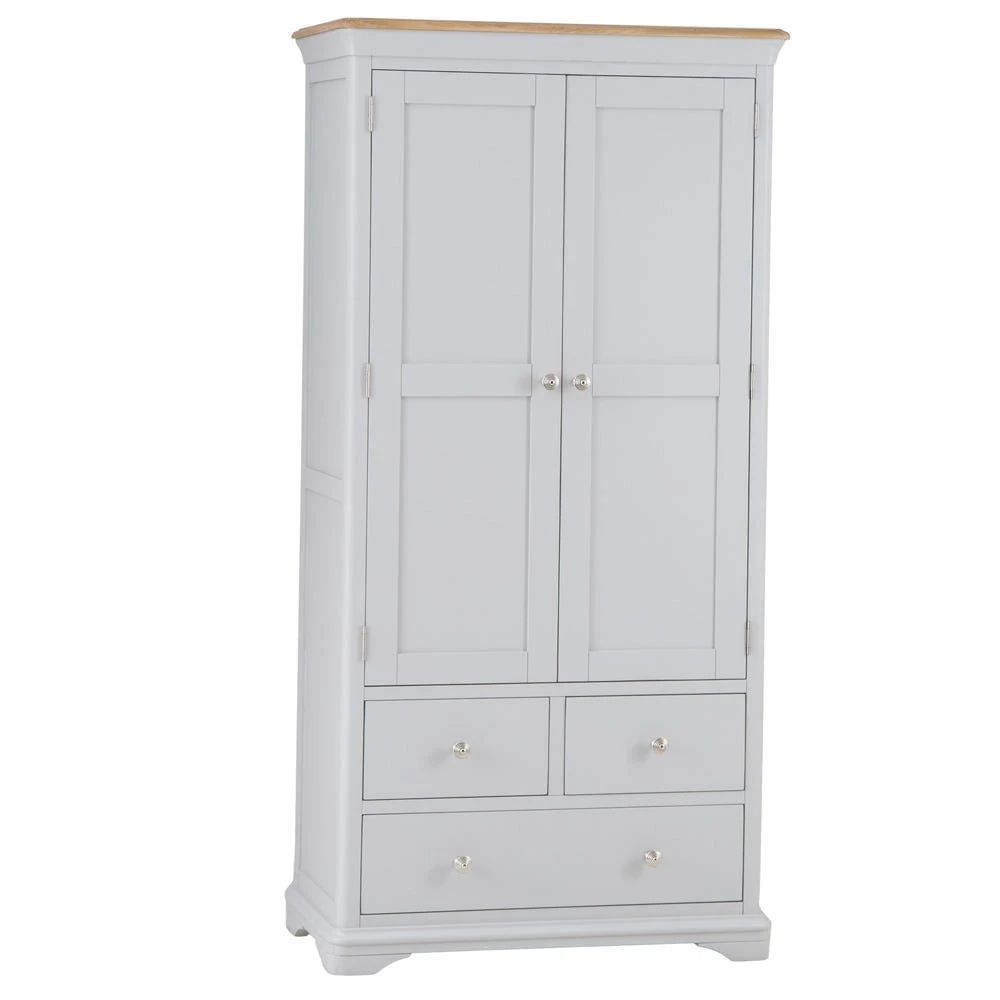 Ashbourne Grey Painted Large Larder Unit 3 Ashbourne Grey Painted Large Larder Unit - Image 3