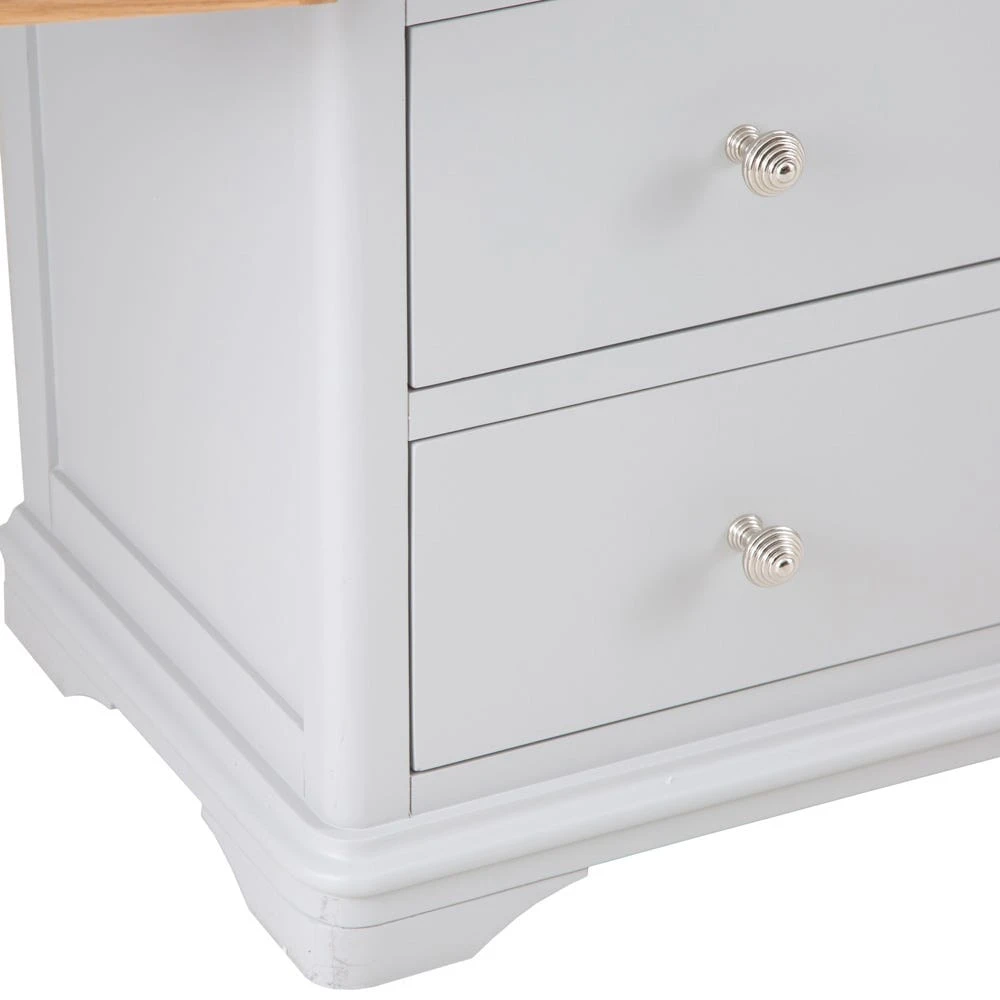 Ashbourne Grey Painted Large Larder Unit 9 Ashbourne Grey Painted Large Larder Unit - Image 9