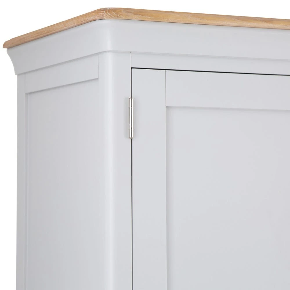 Ashbourne Grey Painted Large Larder Unit 17 Ashbourne Grey Painted Large Larder Unit - Image 17