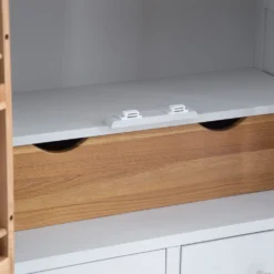 Ashbourne Grey Painted Large Larder Unit 31 Ashbourne Grey Painted Large Larder Unit -Furniture Specialty Store bri kc02 6