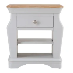 Ashbourne Grey Painted Lamp Table With Magazine Holder -Furniture Specialty Store bri mag 12