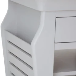 Ashbourne Grey Painted Lamp Table With Magazine Holder -Furniture Specialty Store bri mag 7