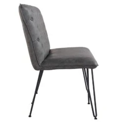 Industrial Grey 140cm Studded Back Bench -Furniture Specialty Store ch19 grey 3