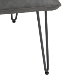 Industrial Grey 90cm Studded Back Bench -Furniture Specialty Store ch20 gr 11