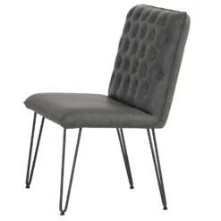 Industrial Grey 90cm Studded Back Bench -Furniture Specialty Store ch20 gr 4