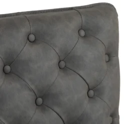 Industrial Grey 90cm Studded Back Bench -Furniture Specialty Store ch20 gr 7