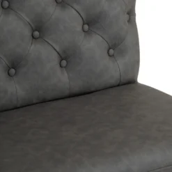 Industrial Grey 90cm Studded Back Bench -Furniture Specialty Store ch20 gr 8