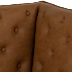 Industrial Tan Studded Back Corner Bench 18 Industrial Tan Studded Back Corner Bench -Furniture Specialty Store ch21 tan 6