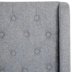 Perugia Light Grey Button Back Bar Stool With Studs 21 Perugia Light Grey Button Back Bar Stool With Studs -Furniture Specialty Store ch29 lg 11