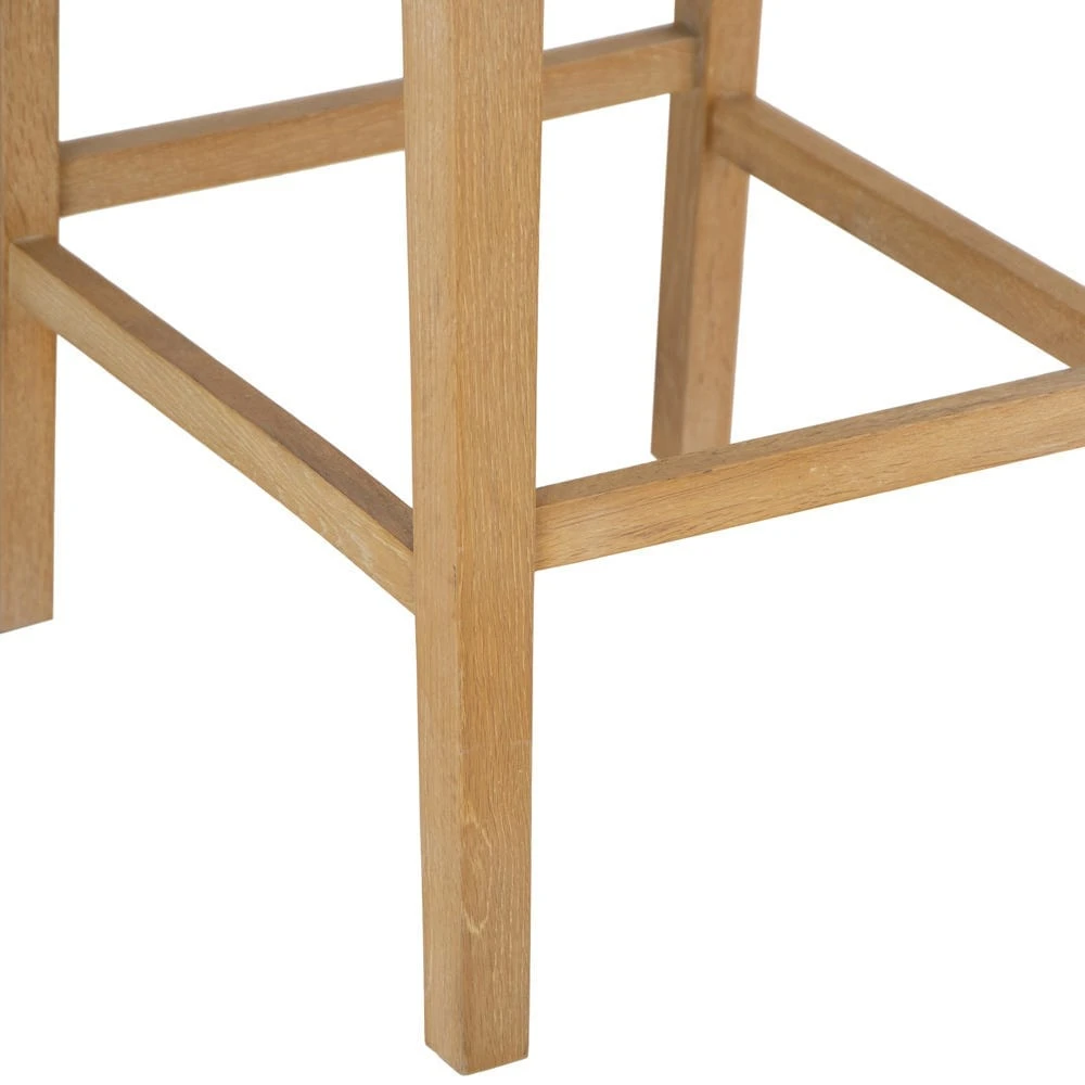 Perugia Light Grey Button Back Bar Stool With Studs 6 Perugia Light Grey Button Back Bar Stool With Studs - Image 6