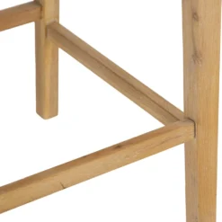 Perugia Natural Button Back Bar Stool With Studs -Furniture Specialty Store ch29 nat 11