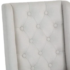 Perugia Natural Button Back Bar Stool With Studs -Furniture Specialty Store ch29 nat 5