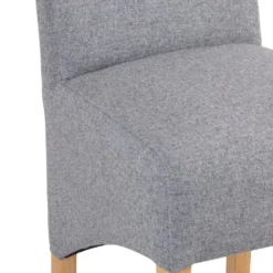 Holcombe Light Grey Classic Scroll Back Dining Chair 16 Holcombe Light Grey Classic Scroll Back Dining Chair -Furniture Specialty Store ch35 lg 10