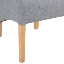 Holcombe Light Grey Classic Scroll Back Dining Chair 17 Holcombe Light Grey Classic Scroll Back Dining Chair -Furniture Specialty Store ch35 lg 9