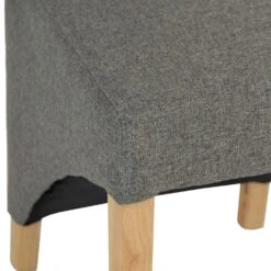 Hardingham Dark Grey Wave Back Dining Chair -Furniture Specialty Store ch36 dg 7