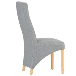 Hardingham Light Grey Wave Back Dining Chair -Furniture Specialty Store ch36 lg new 2