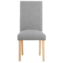 Wimborne Light Grey Straight Back Dining Chair 19 Wimborne Light Grey Straight Back Dining Chair -Furniture Specialty Store ch42 lgrey 2