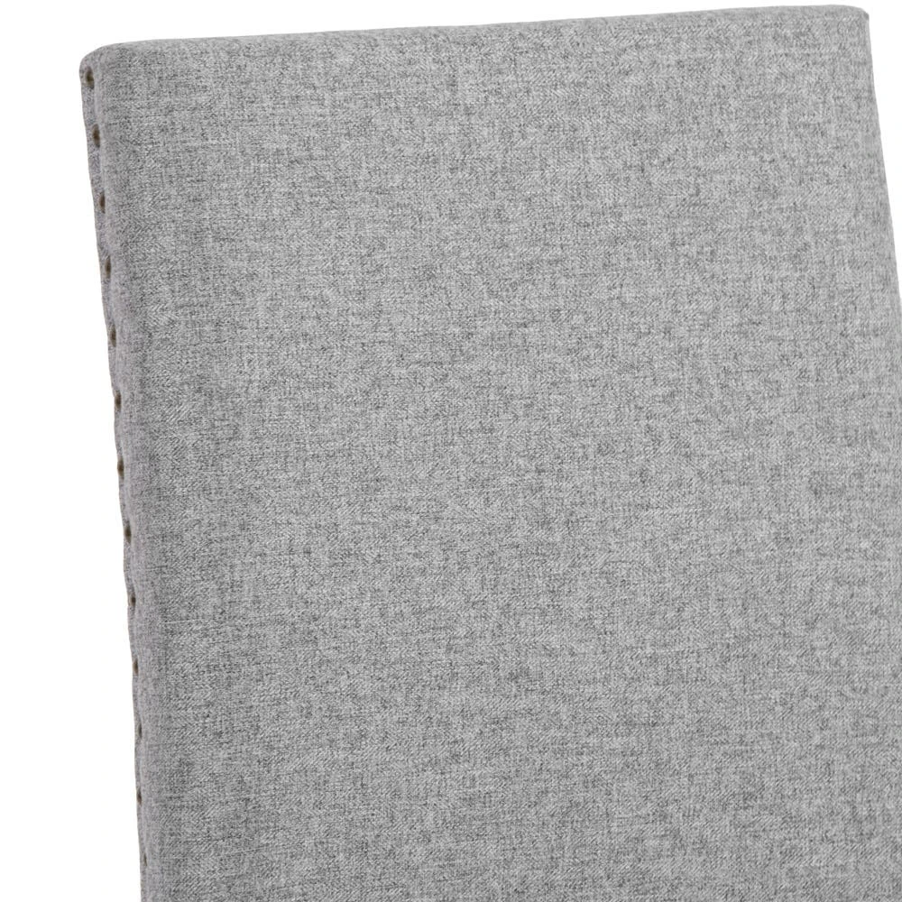 Wimborne Light Grey Straight Back Dining Chair 4 Wimborne Light Grey Straight Back Dining Chair - Image 4