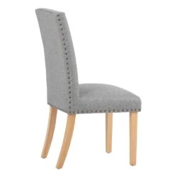 Wimborne Light Grey Straight Back Dining Chair 15 Wimborne Light Grey Straight Back Dining Chair -Furniture Specialty Store ch42 lgrey 9