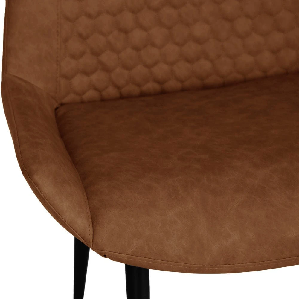 Industrial Tan 130cm Honeycomb Pattern Bench 6 Industrial Tan 130cm Honeycomb Pattern Bench - Image 6