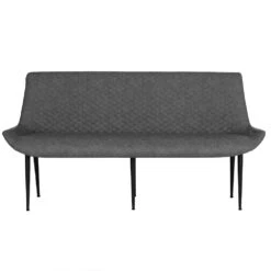 Industrial Grey 160cm Honeycomb Pattern Bench -Furniture Specialty Store ch86 gr 9