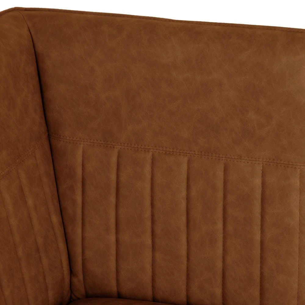 Industrial Tan Corner Bench 4 Industrial Tan Corner Bench - Image 4