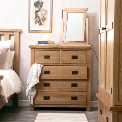 Winchester Oak 2 Over 3 Chest