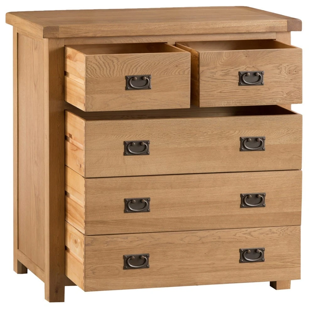 Winchester Oak 2 Over 3 Chest 3 Winchester Oak 2 Over 3 Chest - Image 3
