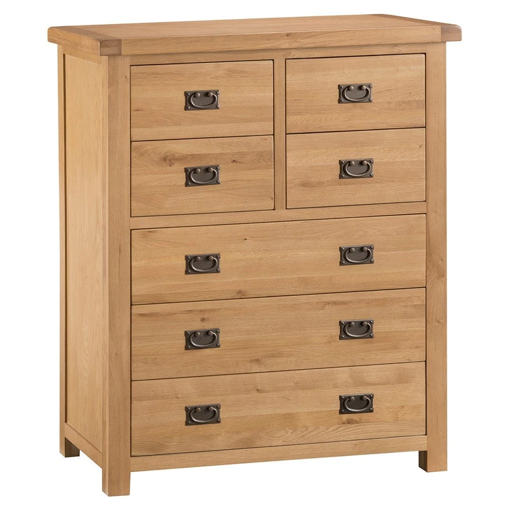 Winchester Oak 4 Over 3 Chest 2 Winchester Oak 4 Over 3 Chest - Image 2