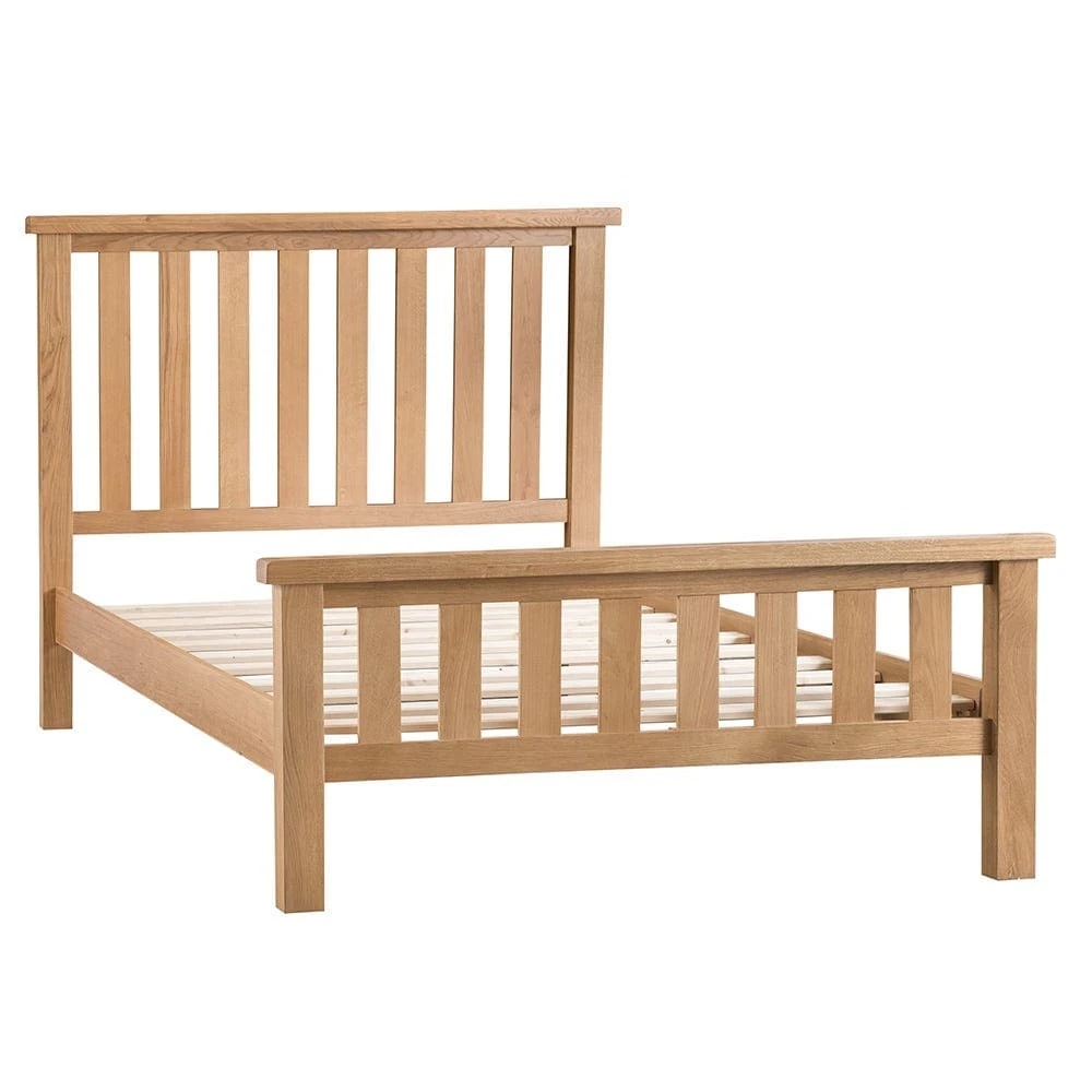 Winchester Oak King Size Bed Frame 2 Winchester Oak King Size Bed Frame - Image 2