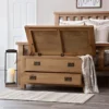 Winchester Oak Blanket Box