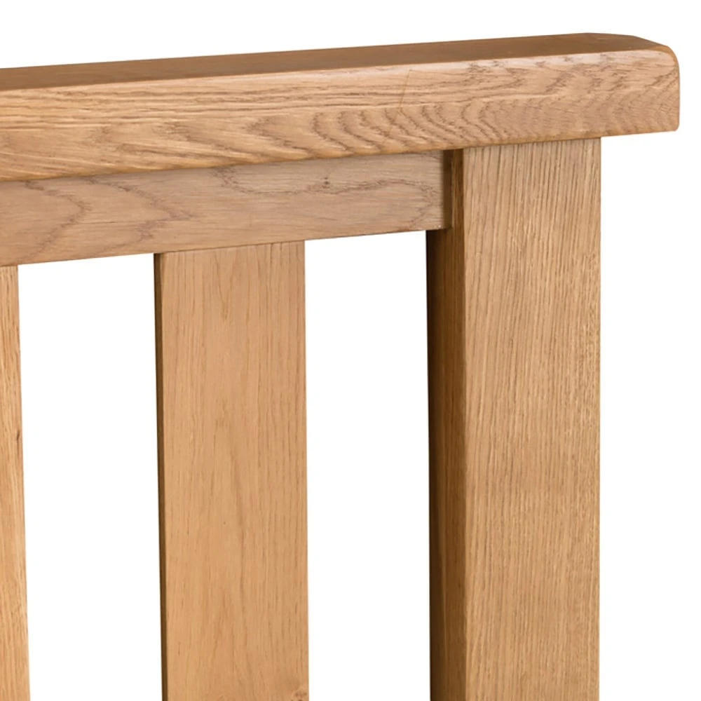 Winchester Oak King Size Bed Frame 3 Winchester Oak King Size Bed Frame - Image 3