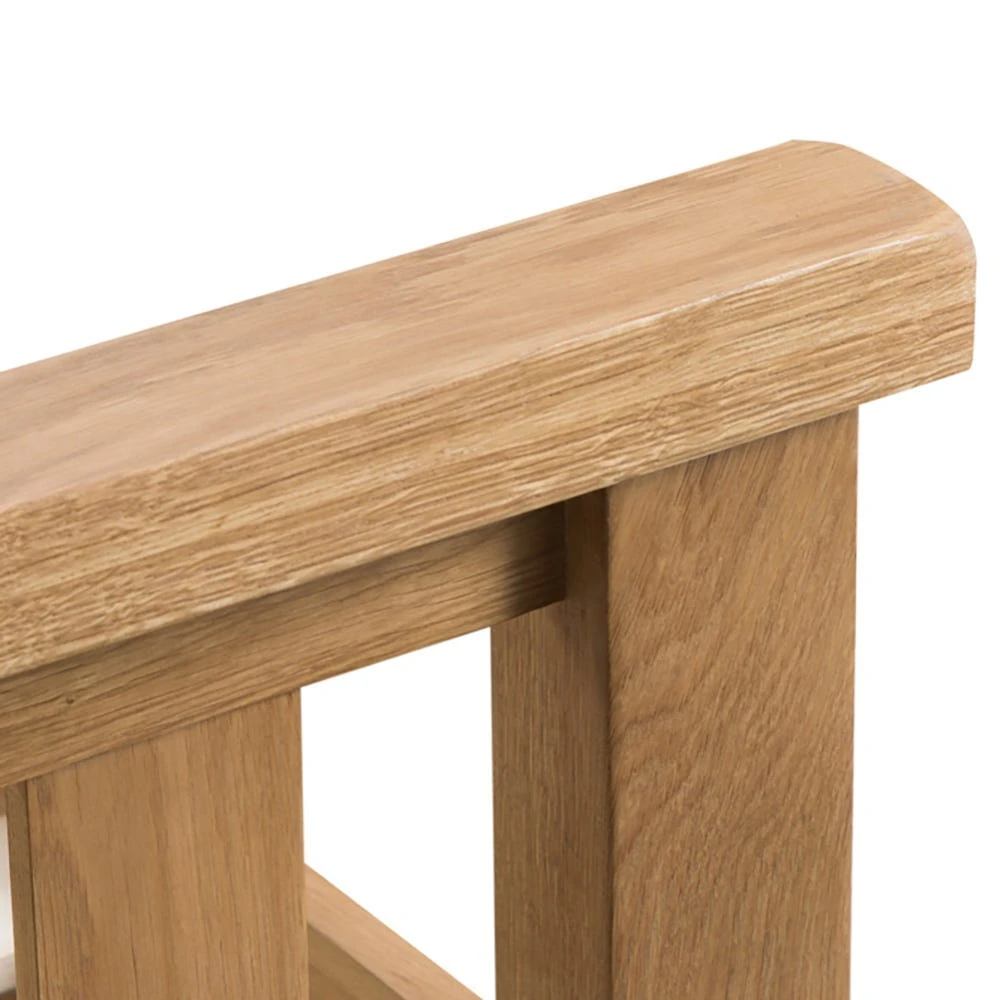 Winchester Oak King Size Bed Frame 4 Winchester Oak King Size Bed Frame - Image 4