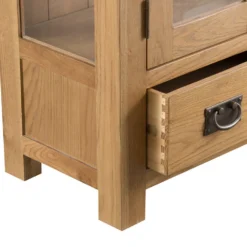 Winchester Oak Glass Display Cabinet -Furniture Specialty Store co dis new 4 1