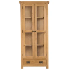 Winchester Oak Glass Display Cabinet -Furniture Specialty Store co dis new 8 1