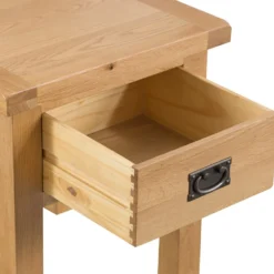 Winchester Oak Lamp Table With Drawer -Furniture Specialty Store co lt new 2