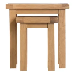 Winchester Oak Nest Of 2 Tables -Furniture Specialty Store co n2t new 4