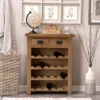 Winchester Oak Small Wine Rack